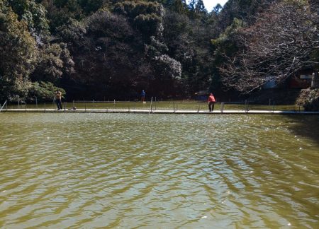 備えあれば患いなし ～岡崎トラウトポンド～